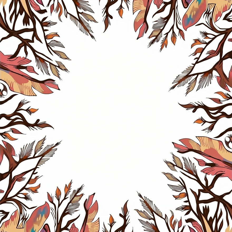 Enchanted Forest Whimsy Magical Decorative Statement (Brown) - ODIKA