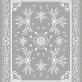 Frosty Crystal Wonderland Enchanted Seasonal(Gray)