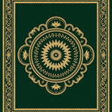 Festive Holly Medallion Vintage Style Christmas Design(Green)