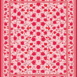 Rustic Floral Watercolor Impression(Pink)