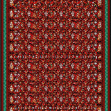 Playful Surrealist Floral Composition(Red)