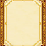 Octagon with Art Deco Influence(Beige)