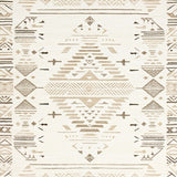 Briar Beige Area Minimalist Tribal Design Neutral Geometric(Beige)