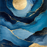 Luxurious Textured Gradient(Blue)