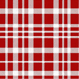 Nordic Winter Tartan Welcome(Red)