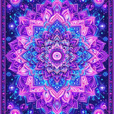 Dynamic Colorful Spiral Aesthetic(Purple)