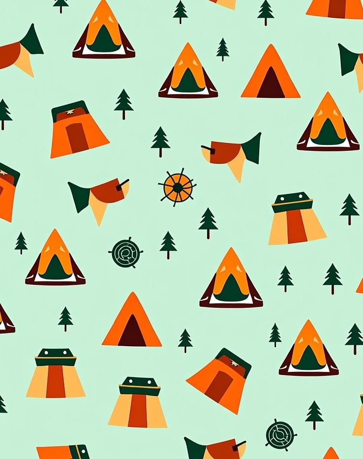 Happy Camper Woodland Explorer Theme (Orange) - ODIKA