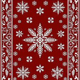 Magical Wonderland Adorned With Sparkling Decorative Art(Red)