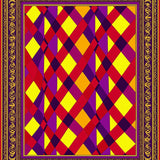 Checkered Ornate Slip Resistant(Red)