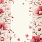 Chic Round Springtime Theme(Pink)