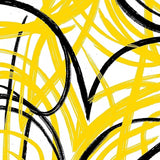 Artistic Abstract Brushstroke Modern Ultrasoft (Yellow)