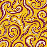 Vintage Abstract Swirl Enchanting Distinctive Heritage Treasure (Yellow)