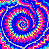 Tie Dye Spiral Burst Retro Vintage Effects (Blue) - ODIKA