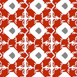 Pumpkin Season Interlocking Grid Tartan Artful(Red)