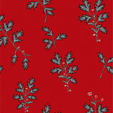 Elegant Holly Berry Embellished Walkway Adornment(Red)