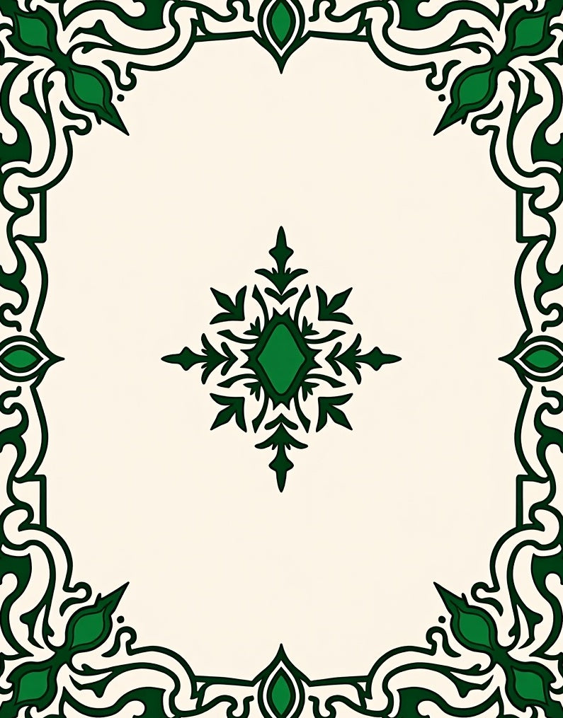 Elegant Victorian Nostalgic Jewel Ornamental Display (Beige) - ODIKA