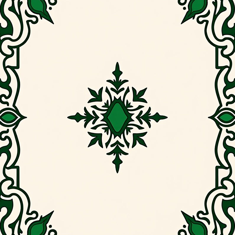 Elegant Victorian Nostalgic Jewel Ornamental Display (Beige) - ODIKA