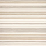 Contemporary Striped Area in Neutral Shades(Beige)