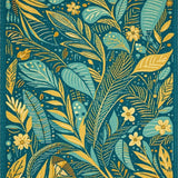 Boho Hallway Non Slip(Blue)