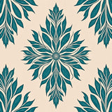 Botanical Leaf Medallion Collection(Beige)
