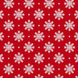 Snowflake Cascade Design with Festive Botanical Motifs and Whimsical Accents(Red)