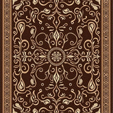 Elegant Paisley Swirl Traditional Decorative(Brown)
