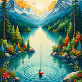 Wildlife Bass Fishing(Blue)