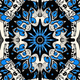 Celestial Skull and Moth Interlocking with Accents(Black) - ODIKA