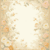Beautiful Lightweight Entry with Subtle Beige Floral(Beige)