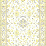 Beige Area Contemporary Geometric Boho Style(Yellow)