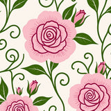 Elegant Blooming Rose Garden Symphony Decorative Accent(Pink)