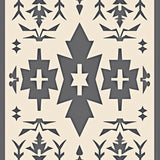 Chevron Textured Non Skid Machine(Beige)