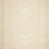 Contemporary Octagon Earthy Beige Tones & Modern Style(Beige)