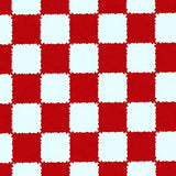 Checkered Gingham Reversible Design Plaid Textile(Red)