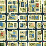 Playful Metropolis Design(Brown)