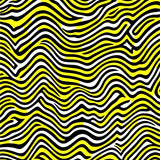 Contemporary Zigzag Decorative Accent(Yellow)
