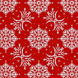 Festive Snowflake Jubilee Holiday Accent Throw Celebration Decorative(Red)