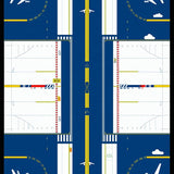 Aviation Inspired Playful Landscape(Blue)