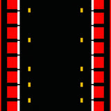 Contemporary Bold Track Motif(Red)