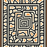 Tunnel Vision Optical Maze Mind Bending Depth Effect(Black)