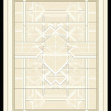 Aesthetic – Modern Geometric Area with Neutral Tones(Beige)