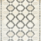 Artisan Boho Diamond Trellis Area with Creamy Neutral Layers(Beige)