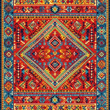 Bold Multicolored Design(Red)