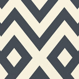 Chevron Zigzag Modern Floor Covering with Rhythmic Stripes(Gray)