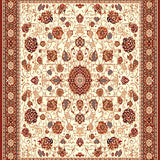 Desert Oasis Animal Print Terracotta Beige Brown Cream(Ivory)