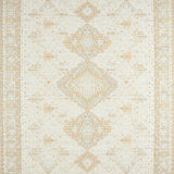 Elegant Area – Woven Beige & Cream Diamond Motif Floor Covering(Beige)