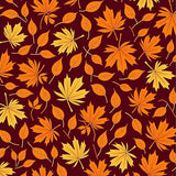 Autumn Maple Leaf Cascade Semi Circle Entryway Accent(Orange)