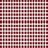 Winterfest Interlocking Grid with Pinecone Detailing(Red)