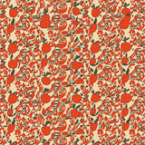 Buffalo Checkered Pumpkin Patch Plaid with Autumn Leaf Accents(Red)