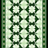 Playful Traditional Trellis Style(Green)